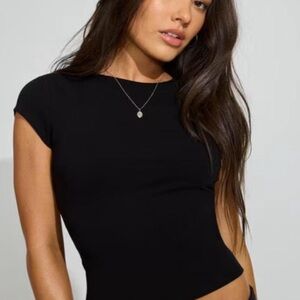 Garage Black Short Sleeve Tee